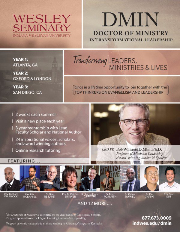 Doctor of Ministry in Transitional Leadership